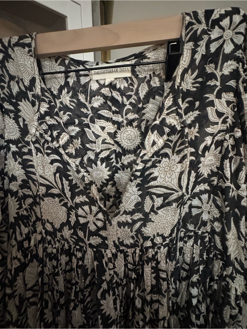 Daughters of India Kyra Midi Dress in Pepper XL - Picture 4 of 11